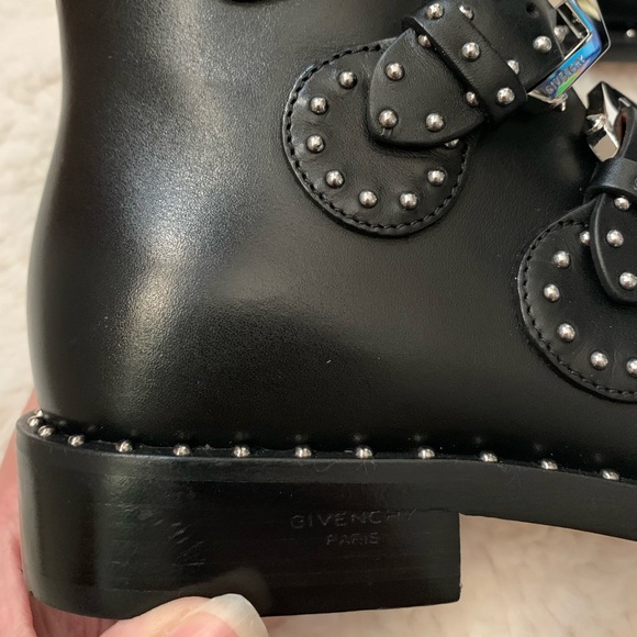 Givenchy Prue Elegant Studded Leather Boot 6 NWT - Picture 11 of 14